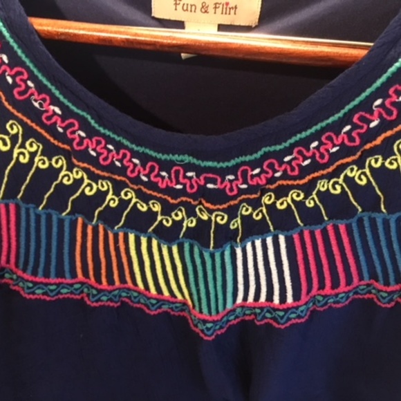 Fun & Flirt Tank/Crop Large Women's Top - Picture 2 of 4